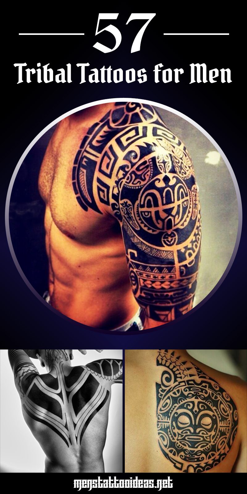 coolest tribal tattoos for men