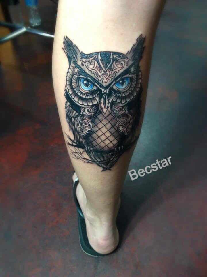 Owl Tattoos for Men Inspiration and Gallery for Guys