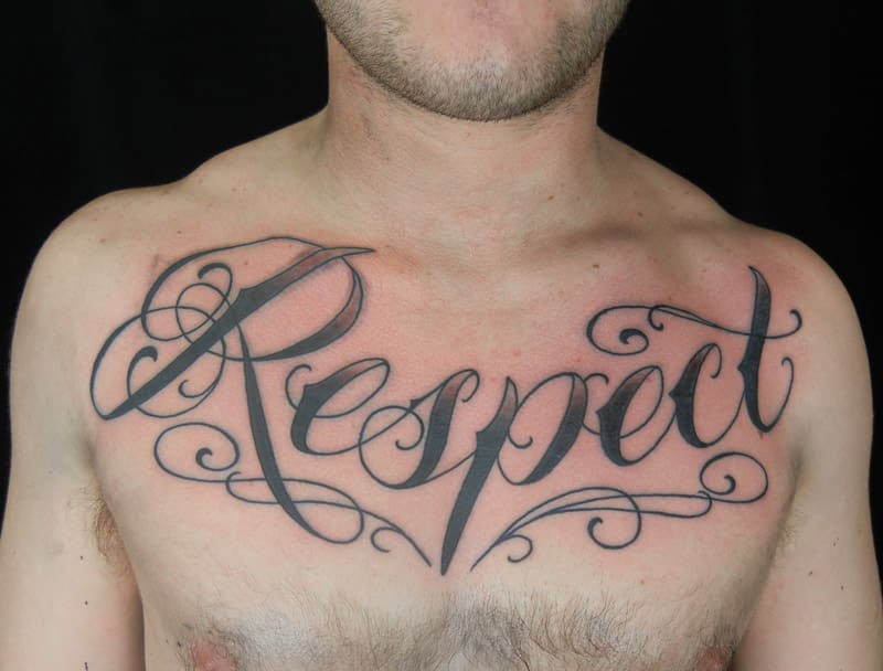 Respect Tattoos for Men - Ideas and Inspiration for Guys